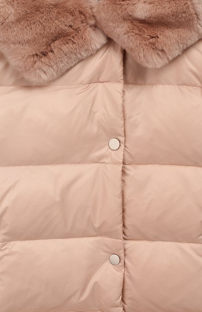 Пуховик с меховой отделкой YVES SALOMON ENFANT, арт. 20WEV034XXNY8X/8-10, фото 3