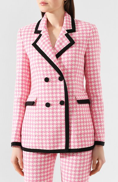 Двубортный жакет MSGM, арт. 2841MDG02 207109, фото 3