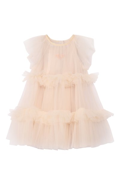 Хлопковое платье FENDI, арт. BFB600/AEXX