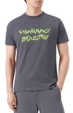 Хлопковая футболка PHARMACY INDUSTRY, арт. PHABM00186, фото 1