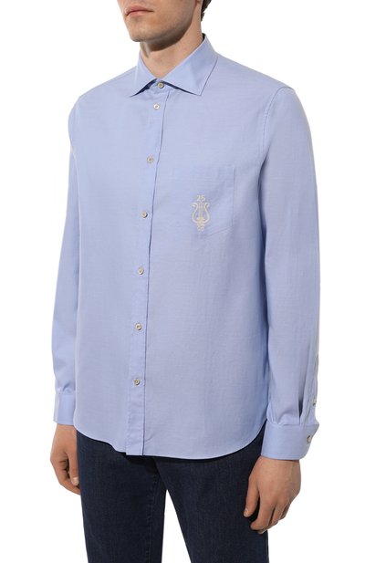 Хлопковая рубашка GUCCI, арт. 568358 ZABY1, фото 3