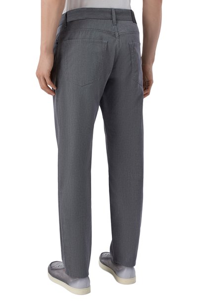 Хлопковые брюки BOSS, арт. 50553815, фото 4