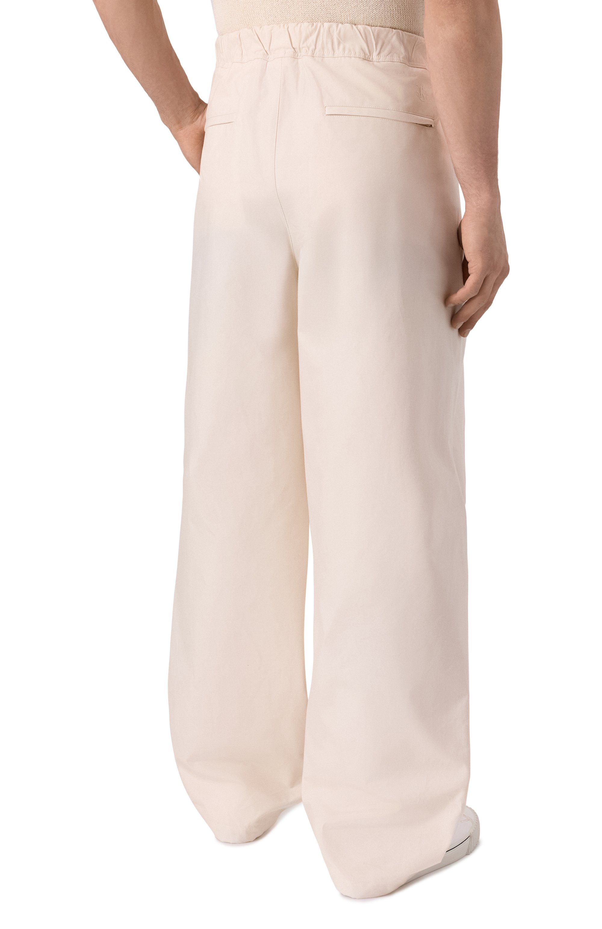 Хлопковые брюки JIL SANDER, арт. J47KA0268-J45296, фото 4