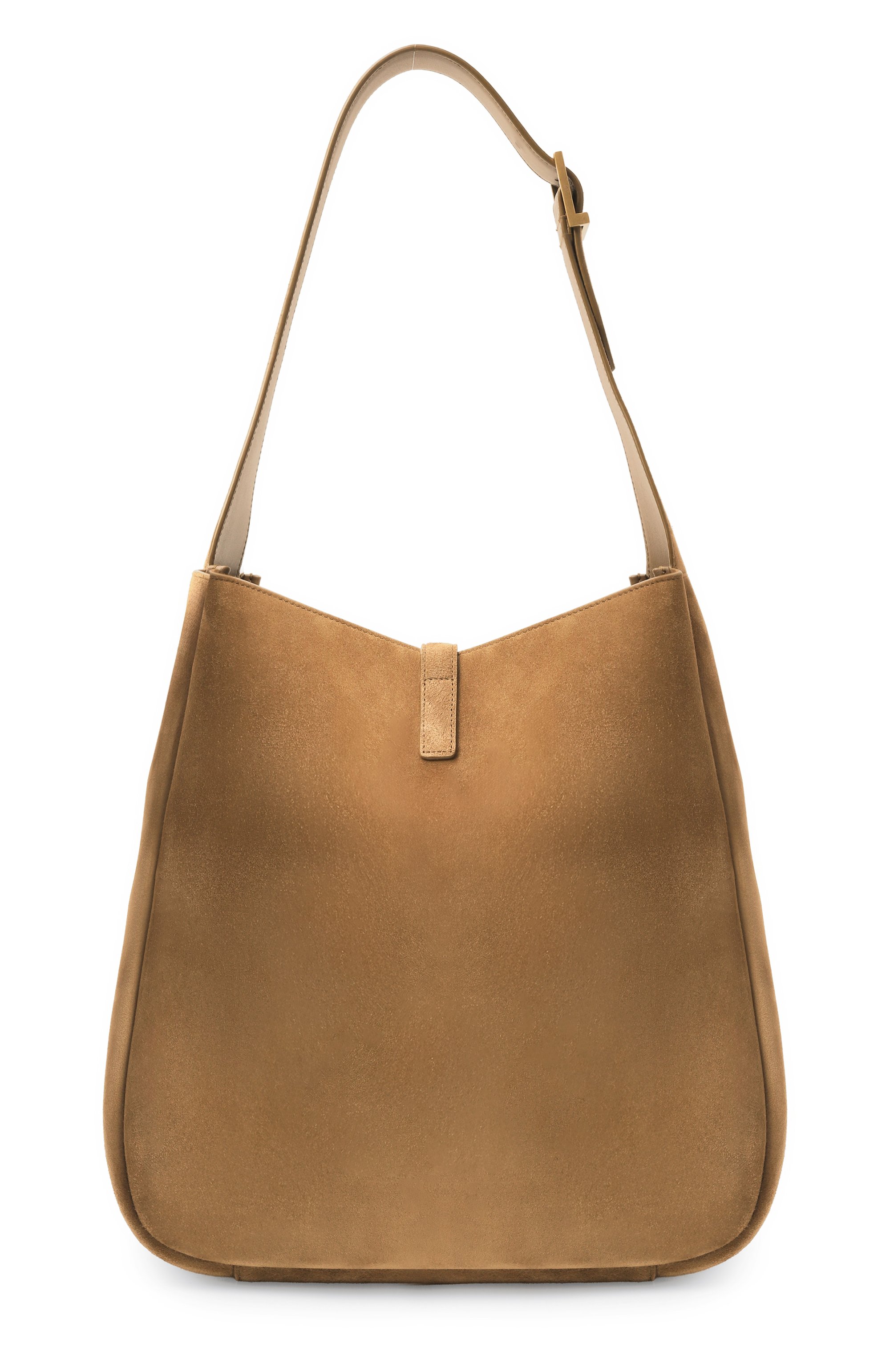 Сумка le 5 à 7 supple large SAINT LAURENT темно-бежевого цвета по цене 431000 руб., арт. 753837/1U80W, фото 6 Сумка le 5 à 7 supple large SAINT LAURENT, арт. 753837/1U80W, фото 6