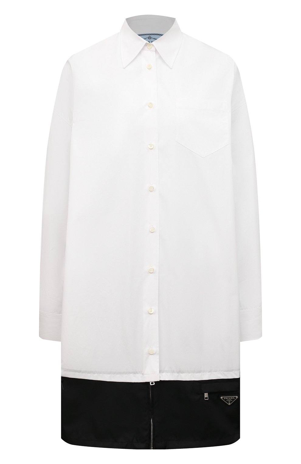 Хлопковое платье PRADA, арт. P3E83-10UR-F0964-212, фото 1