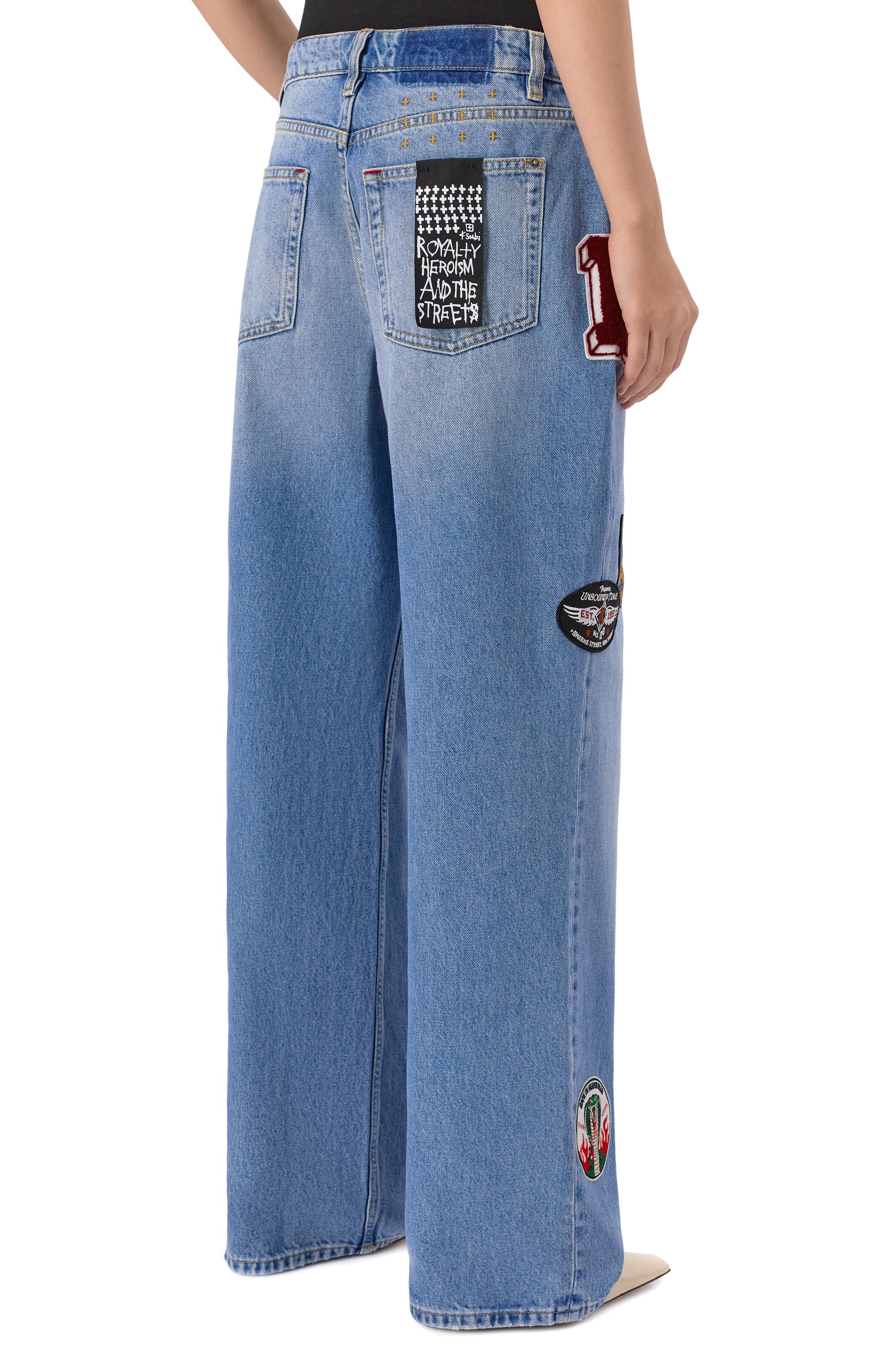 Джинсы the low rider horizon patch KSUBI, арт. WFA25DJ009, фото 4