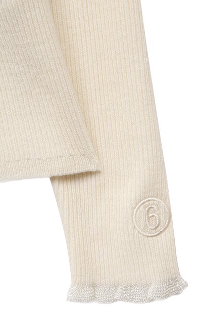 Хлопковая водолазка MM6, арт. M60445/MM072, фото 3