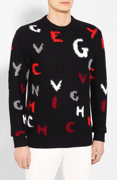 Шерстяной свитер GIVENCHY, арт. BM906J4Y2J, фото 3