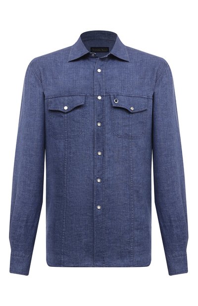 Мужская льняная рубашка STEFANO RICCI, арт. MC007067/TX0001