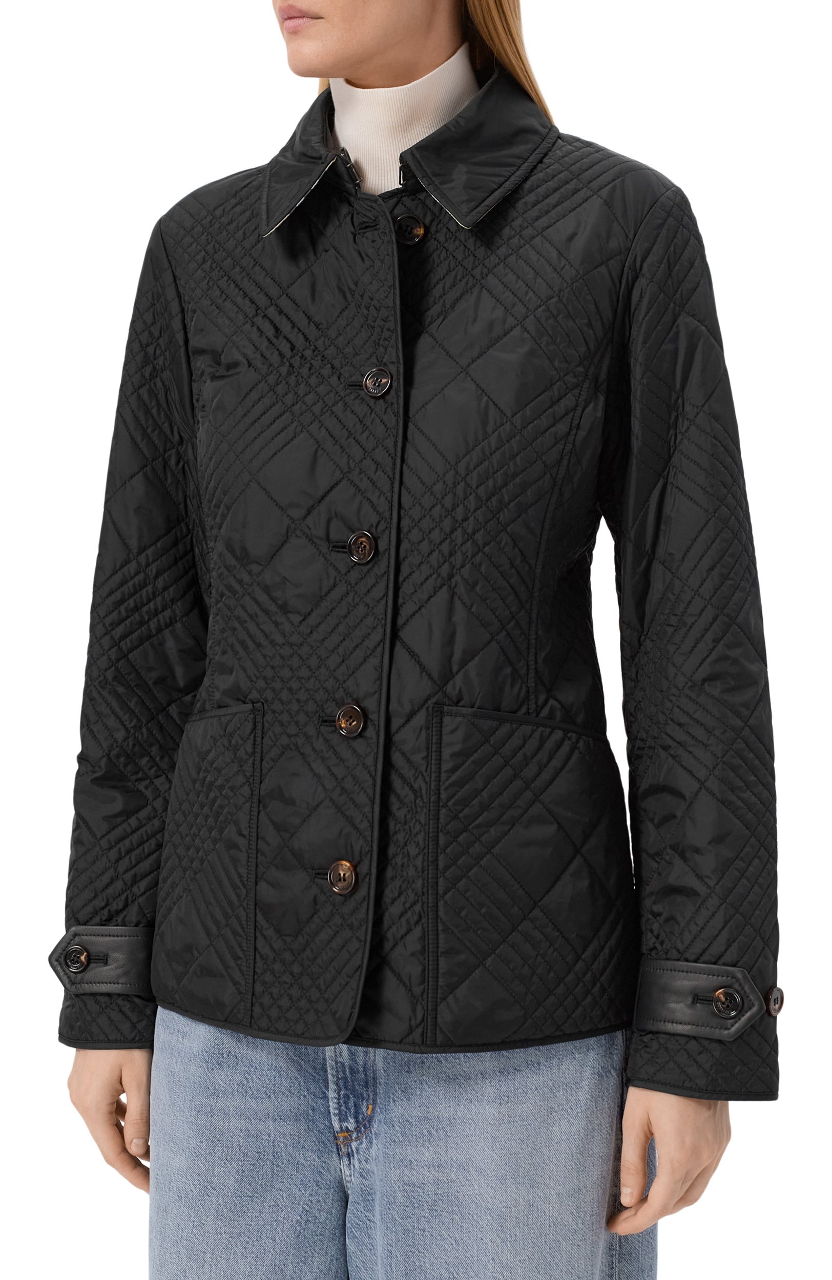 Куртка BURBERRY черного цвета по цене 229500 руб., арт. 8128389, фото 6 Куртка BURBERRY, арт. 8128389, фото 6