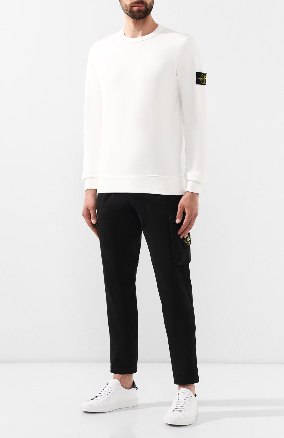 Хлопковый свитшот STONE ISLAND, арт. 711562720, фото 2