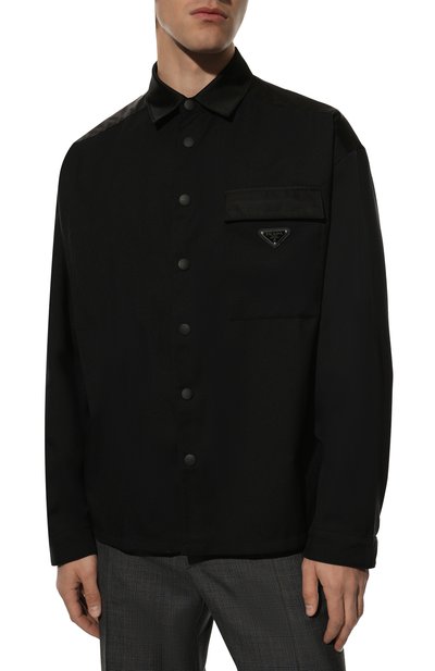 Шерстяная рубашка PRADA, арт. SC610-1XMB-F0002-221, фото 3
