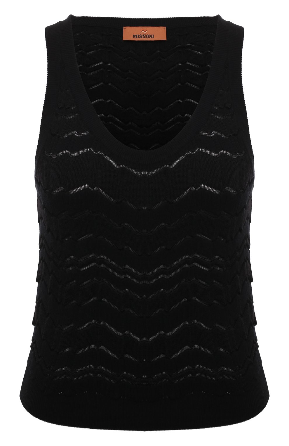 Топ из вискозы и шерсти MISSONI, арт. DS24WK0N/BK040E, фото 1