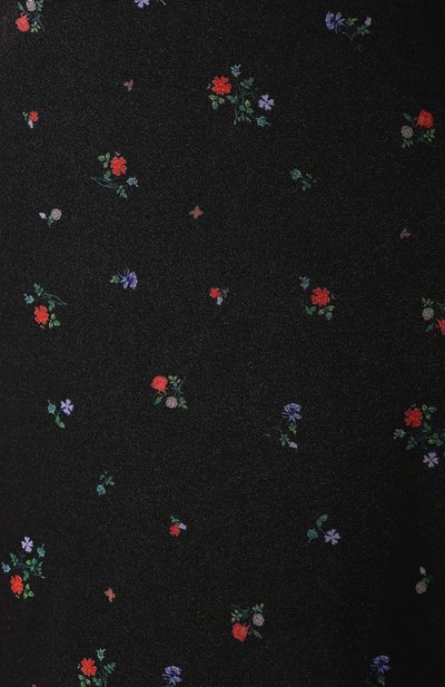 Платье VETEMENTS черного цвета по цене 93750 руб., арт. WAH20DR405/BLACK FL0WERS, фото 5 Платье VETEMENTS, арт. WAH20DR405/BLACK FL0WERS, фото 5