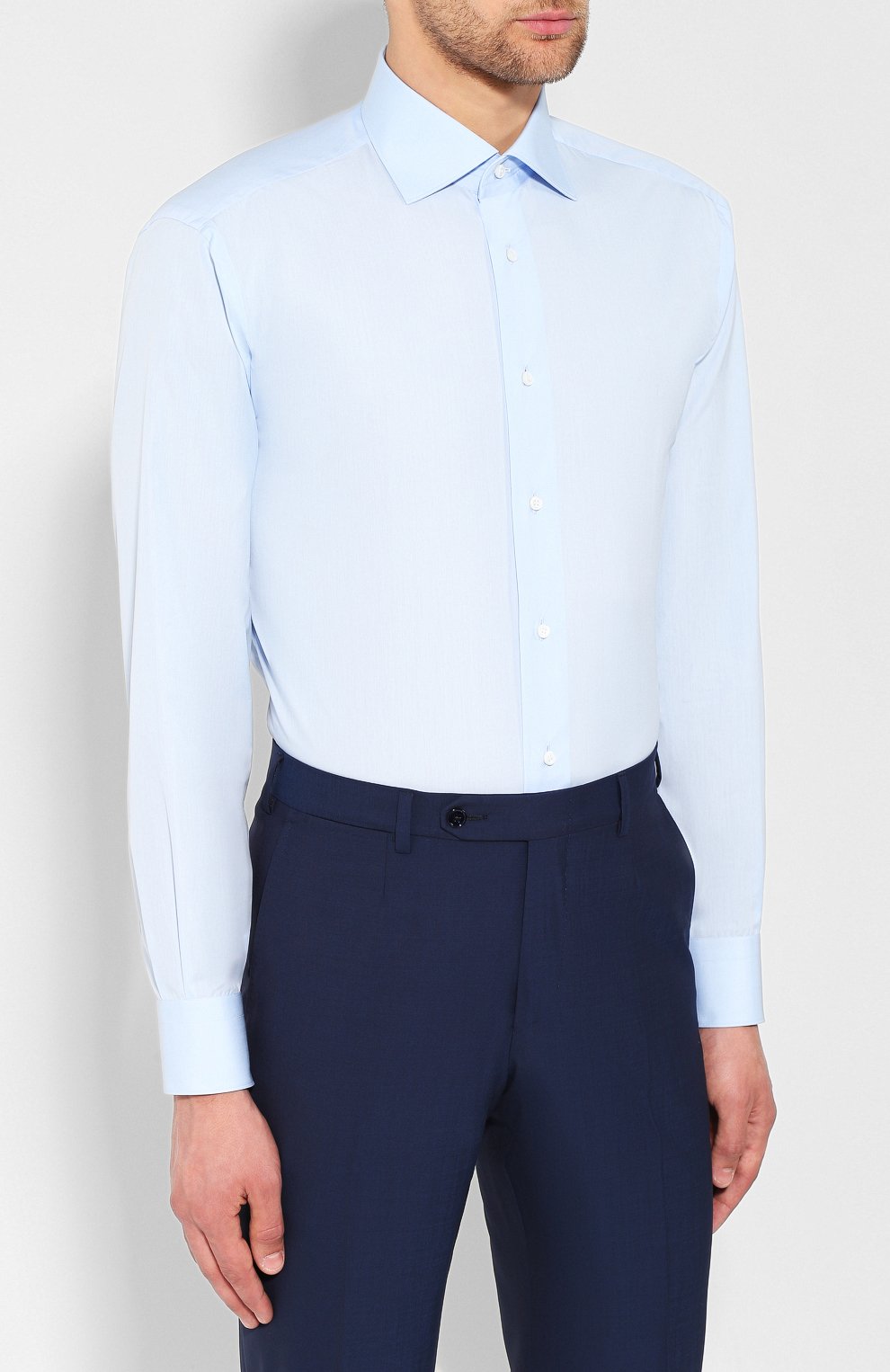 Хлопковая сорочка BRIONI, арт. RCLU3P/PZ024, фото 3