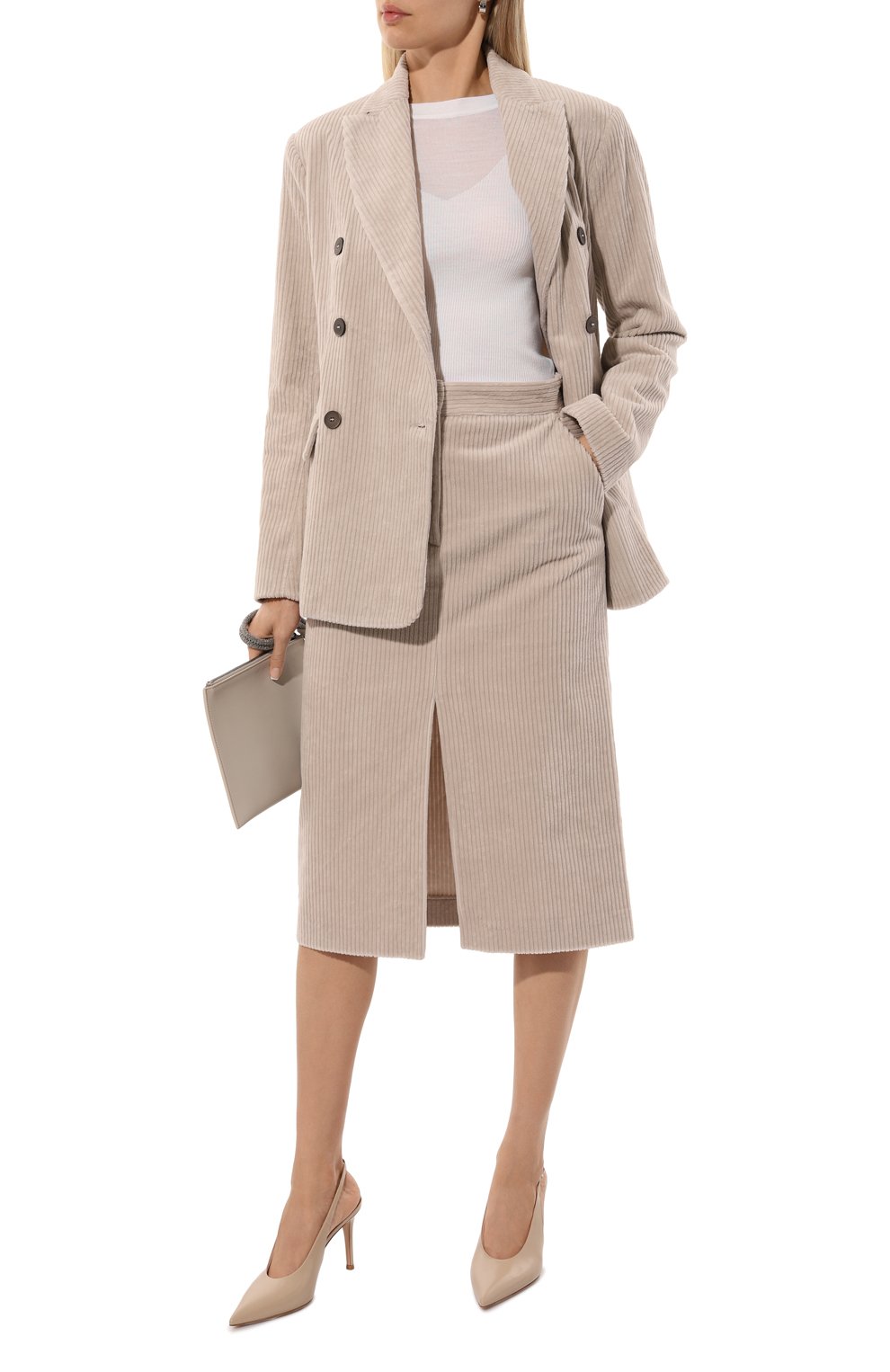 Пуловер из шерсти и шелка LORENA ANTONIAZZI, арт. I24111GM47A/2862, фото 2