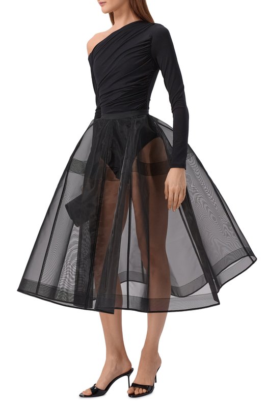 Юбка Vika Gazinskaya SS26-18235 Чёрный  SS26-18235 Фото 2