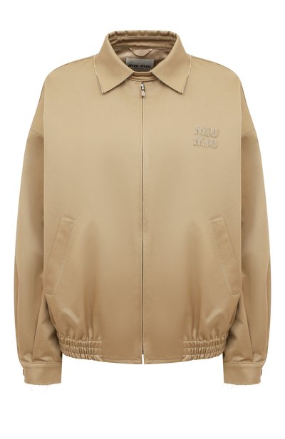 Женская хлопковая куртка MIU MIU, арт. ML843-1UPX-F0065