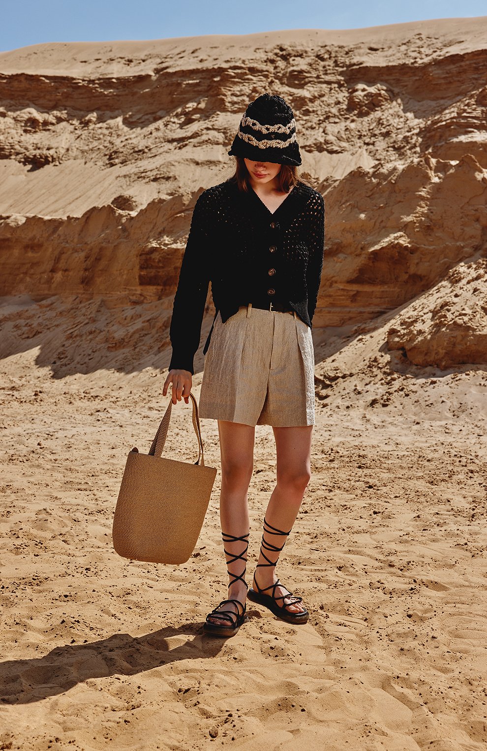 Плетеная сумка ERIC JAVITS, арт. 23855, фото 9