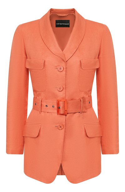 Женский льняной жакет EMPORIO ARMANI, арт. 5NG24T/52012
