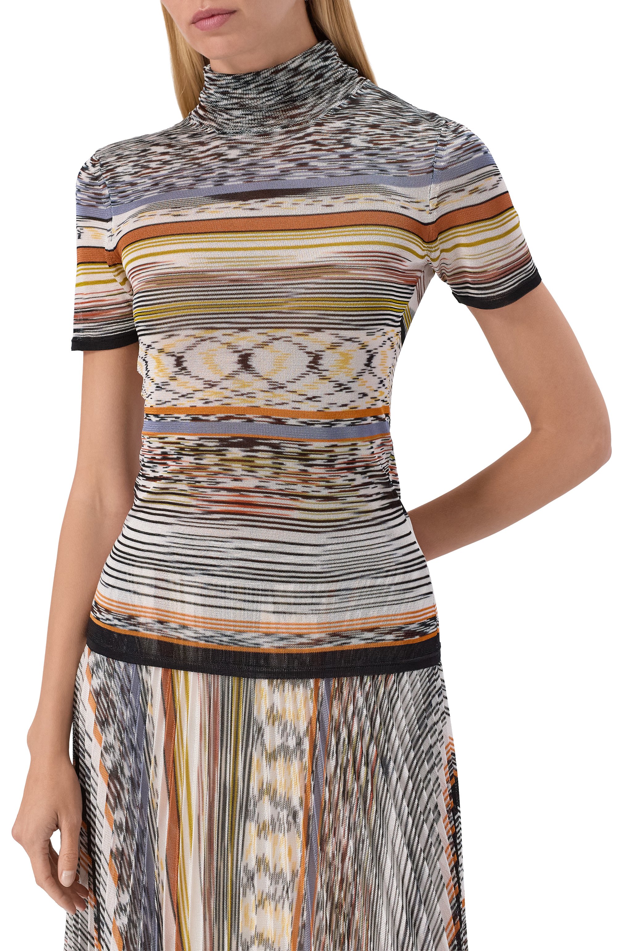 Водолазка из вискозы MISSONI, арт. DS25WN18/BK01CA, фото 3