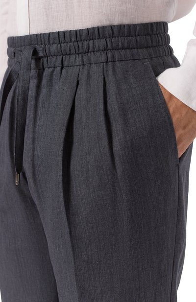 Льняные брюки DOLCE & GABBANA, арт. GP12QZ/FU4MF, фото 5