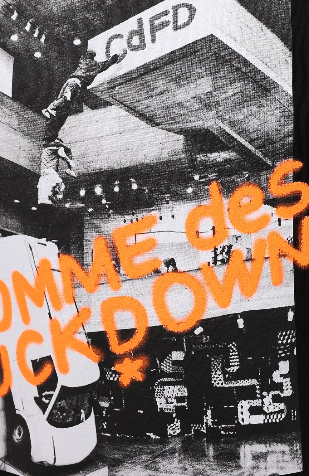 Хлопковая футболка COMME DES FUCKDOWN, арт. CDFU1129, фото 5