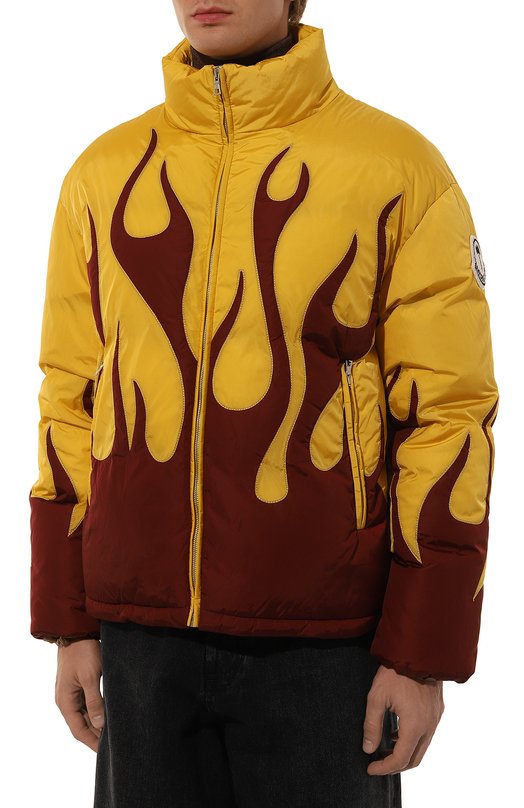 Пуховик Clancy 8 Moncler Palm Angels Moncler Genius 1A000-10-M2540 Разноцветный  1A000-10-M2540 Фото 3