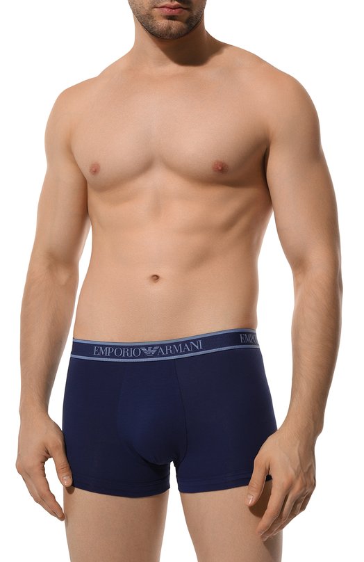 Комплект из трех боксеров Emporio Armani 112130/4F717 Разноцветный  112130/4F717 Фото 4