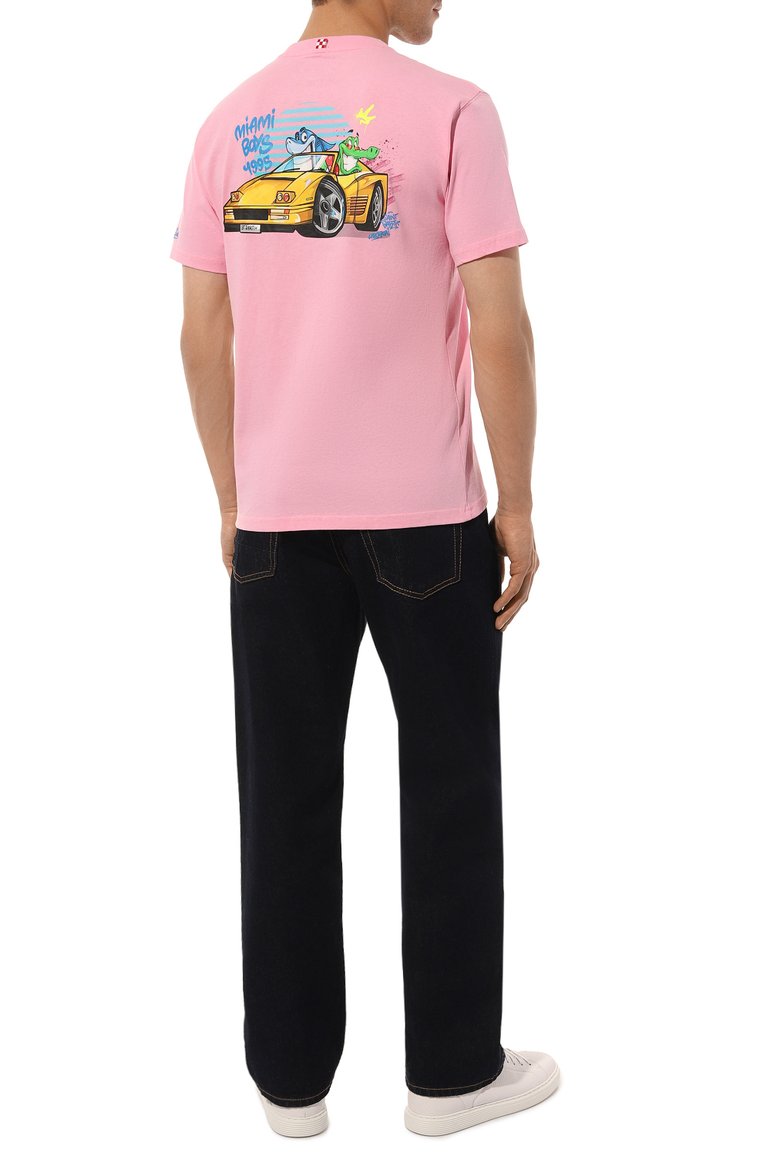 Хлопковая футболка MC2 SAINT BARTH, арт. STBM TSHIRT MAN/TSHM001/02203B, фото 1