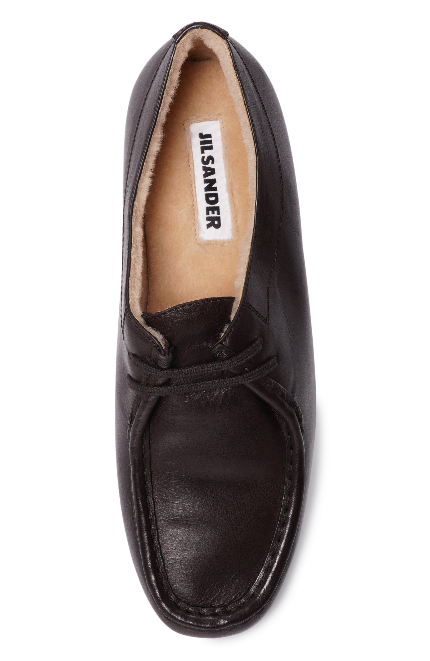Кожаные дерби hood JIL SANDER, арт. J15ZJ0035/P7819, фото 6