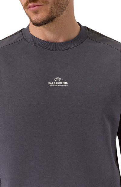 Хлопковый свитшот PARAJUMPERS, арт. 25WMPMFLRE10, фото 5