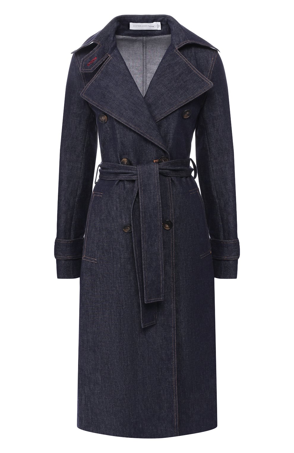 Джинсовое пальто VICTORIA BECKHAM, арт. CT TRN 8704B PSS19 DENIM WR, фото 1