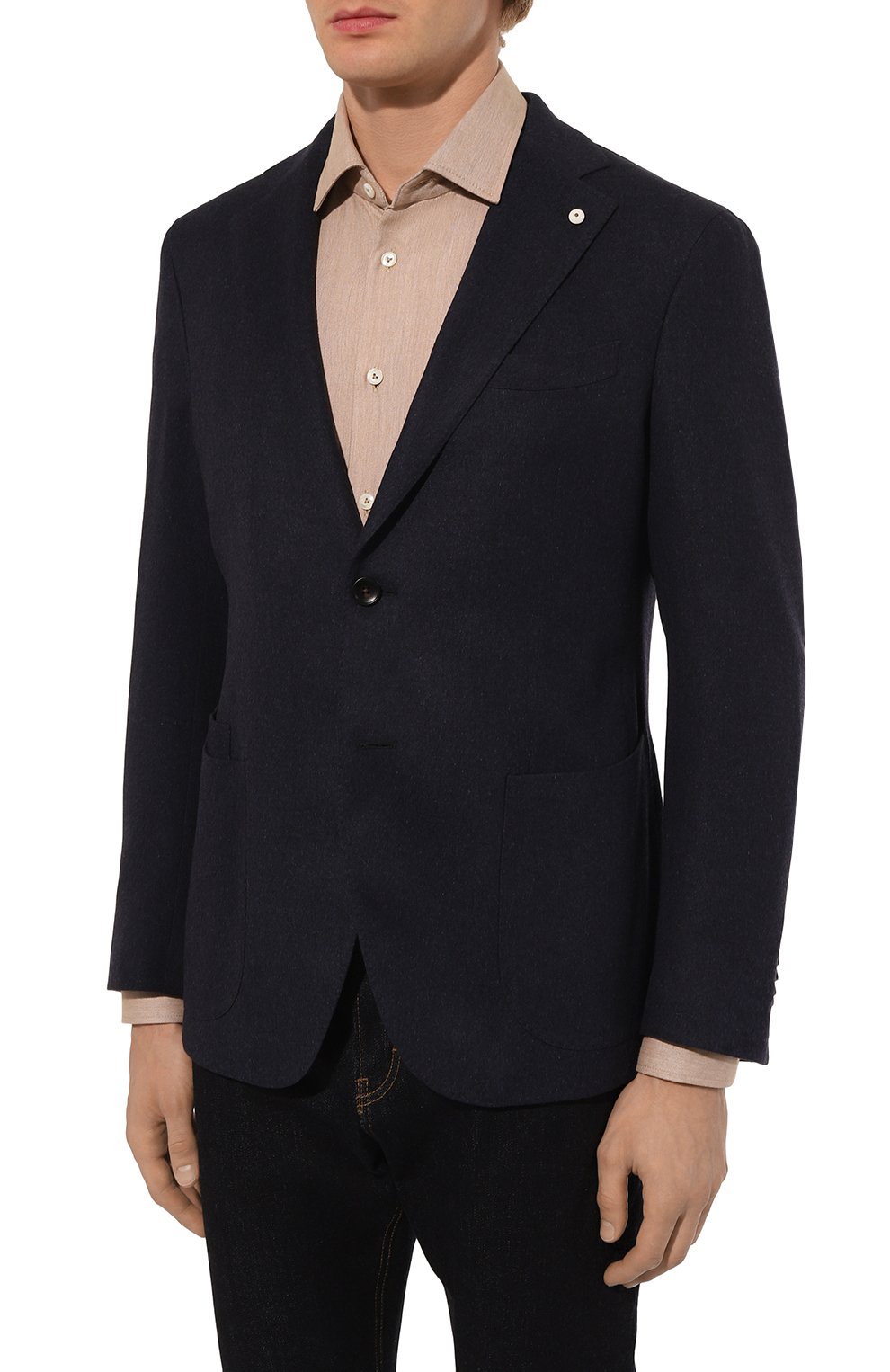 Пиджак из шелка и кашемира L.B.M. 1911, арт. 2411/42671, фото 4