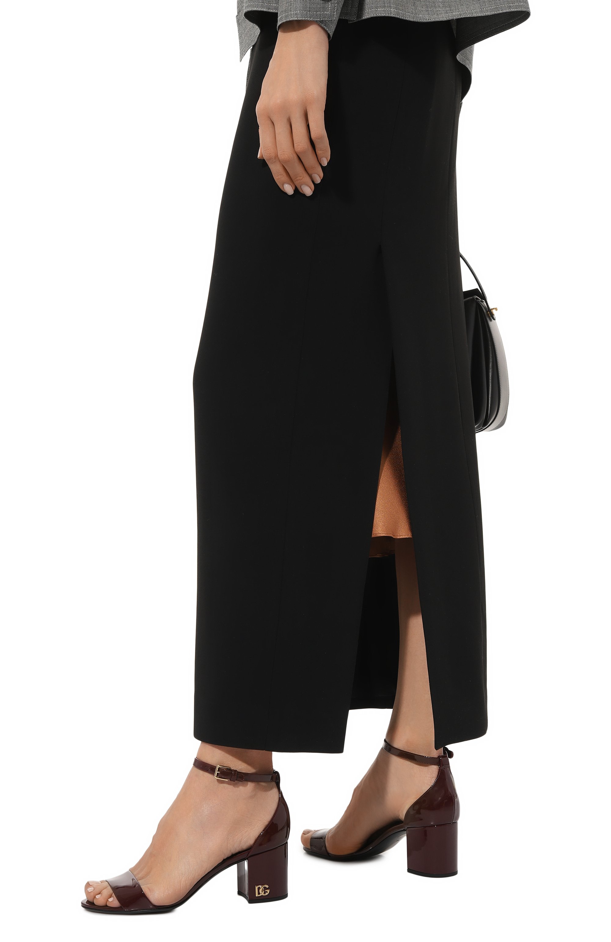 Кожаные босоножки keira 60 DOLCE & GABBANA, арт. CR1693/AN704, фото 3