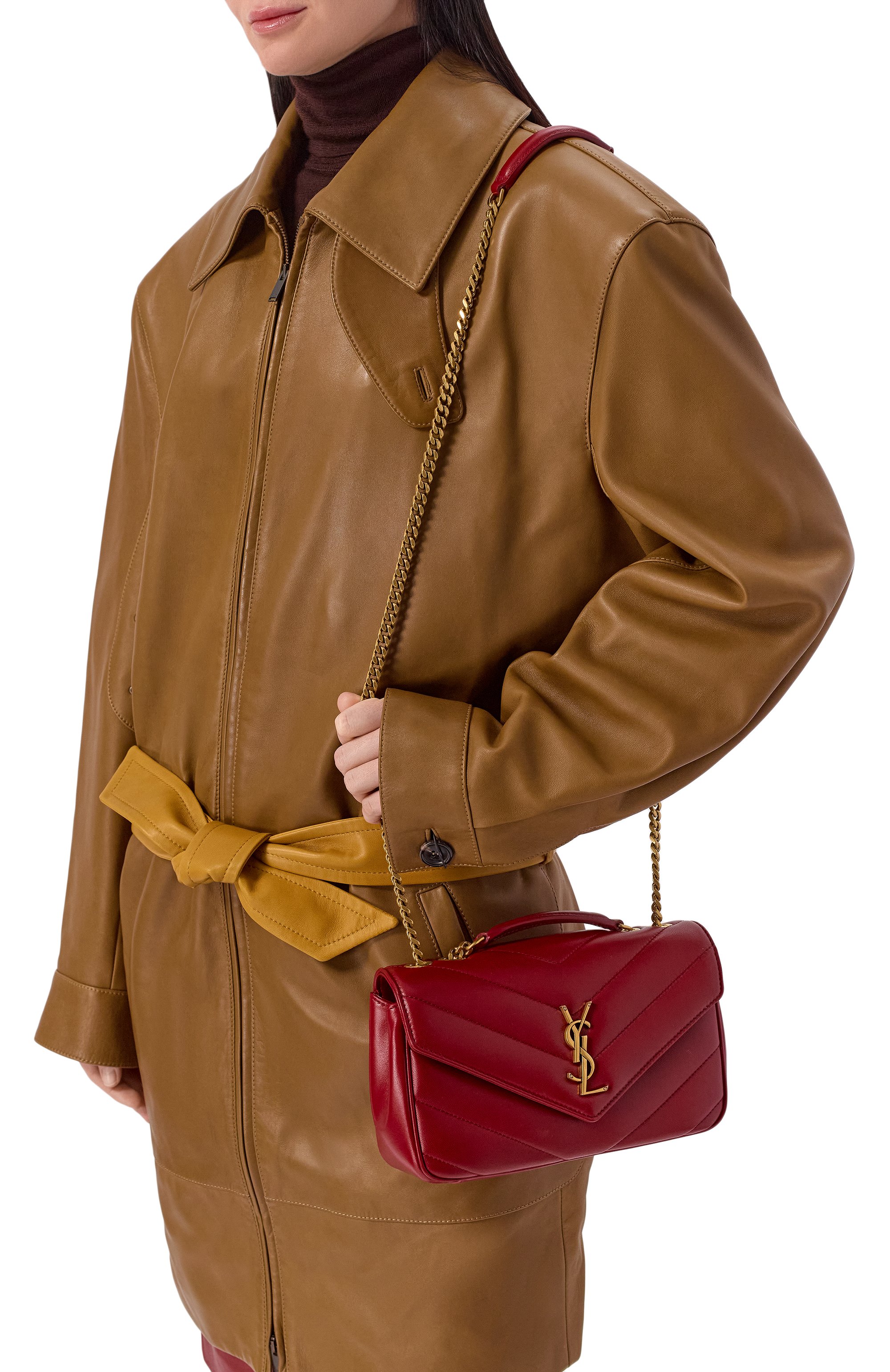 Сумка loulou small SAINT LAURENT, арт. 801437/AAEAX, фото 2