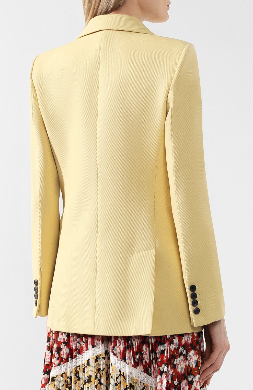 Шерстяной жакет VICTORIA BECKHAM, арт. JK FIT 5711 PSS19 W00L GABARDINE, фото 4