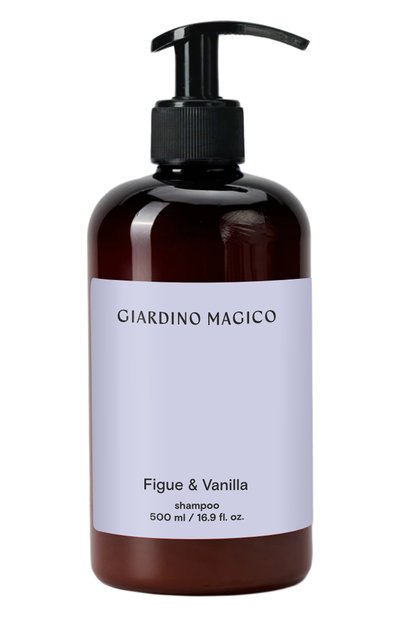 Женский увлажняющий шампунь для нормальных волос figue &amp; vanilla (500ml) GIARDINO MAGICO, арт. 4660222283207
