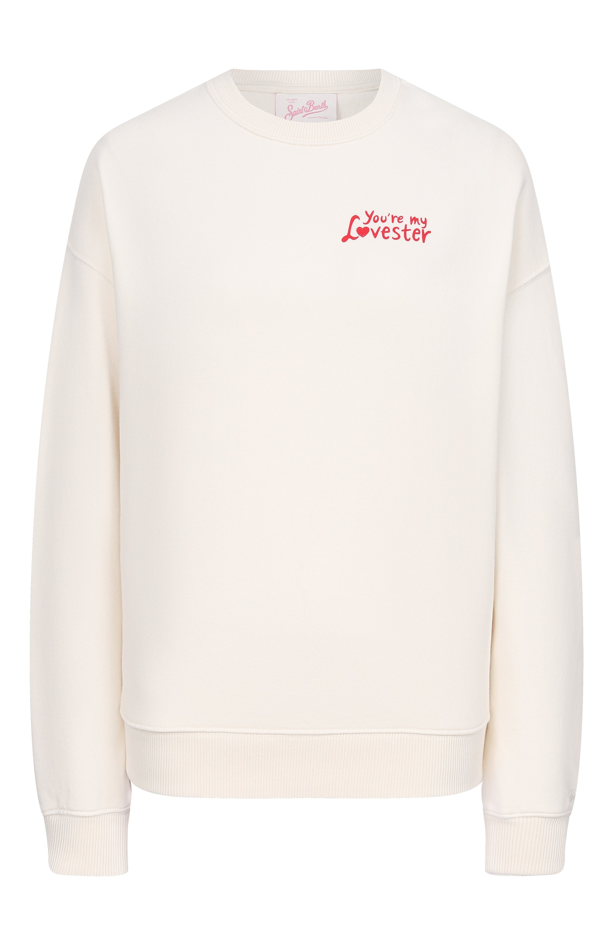 Хлопковый свитшот MC2 SAINT BARTH кремового цвета по цене 19950 руб., арт. STD0001-07537L/STARDUST, фото 1 Хлопковый свитшот MC2 SAINT BARTH, арт. STD0001-07537L/STARDUST, фото 1