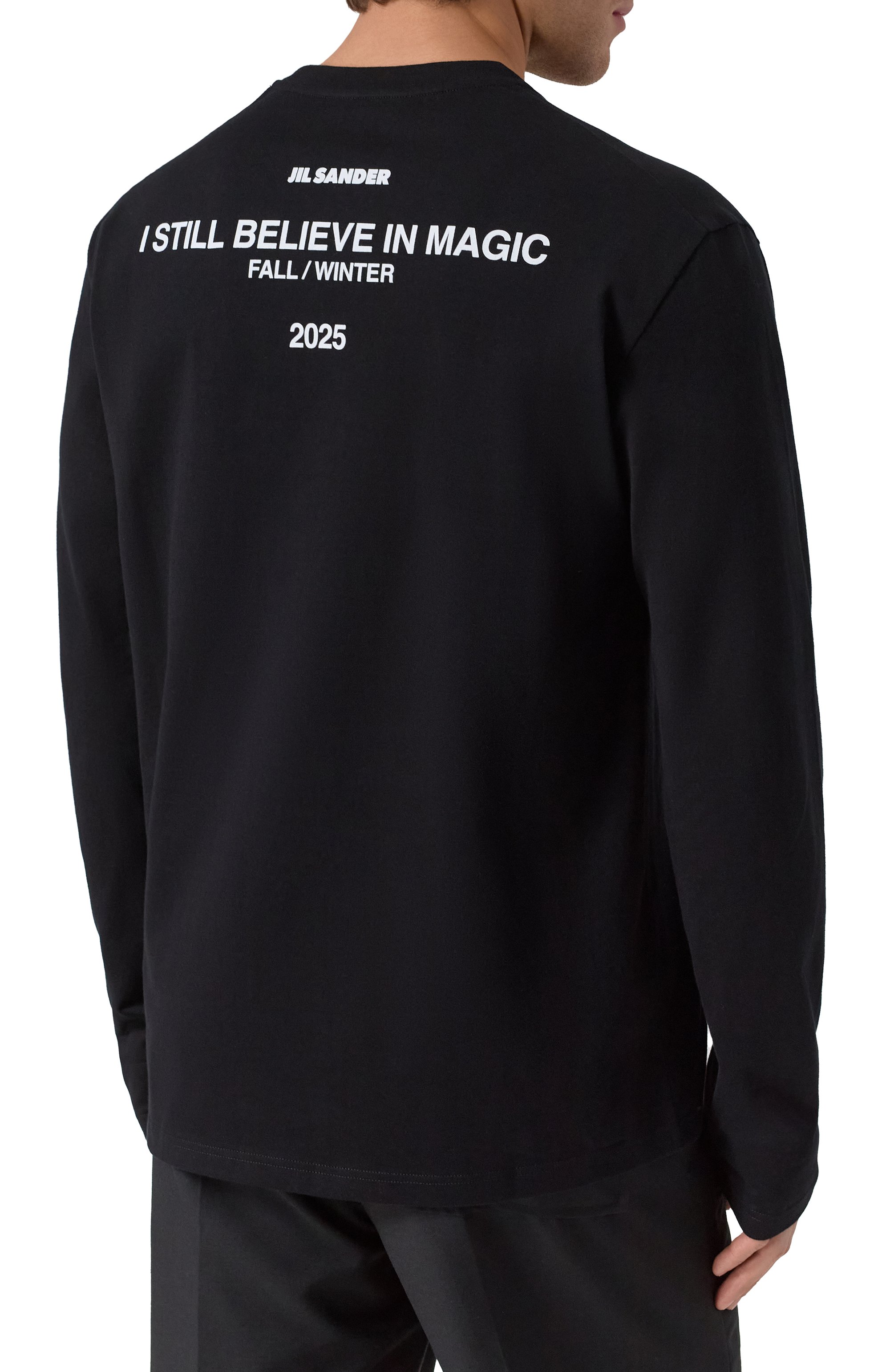 Хлопковый лонгслив JIL SANDER, арт. J22GC0188/J46219, фото 4