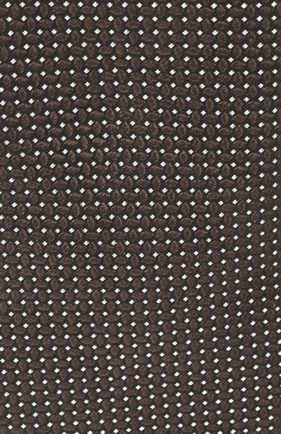 Шелковый галстук CANALI коричневого цвета по цене 25750 руб., арт. 18/HJ04559, фото 4 Шелковый галстук CANALI, арт. 18/HJ04559, фото 4