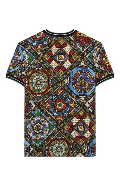 Хлопковая футболка DOLCE & GABBANA, арт. L4JT8A/HS7AI/8-14, фото 2