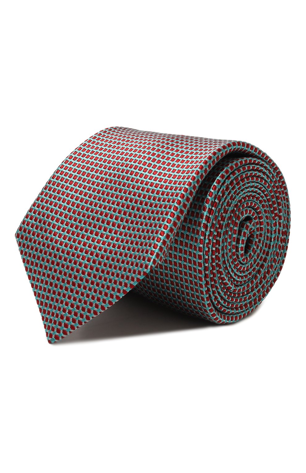 Шелковый галстук ZILLI красного цвета по цене 28800 руб., арт. 57003, фото 1 Шелковый галстук ZILLI, арт. 57003, фото 1