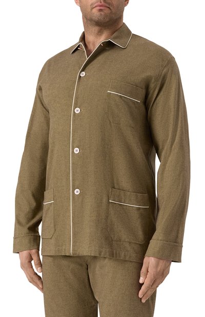 Хлопковая рубашка ROBERTO RICETTI, арт. PIGIAMA VENEZIA/LX3339_1, фото 3