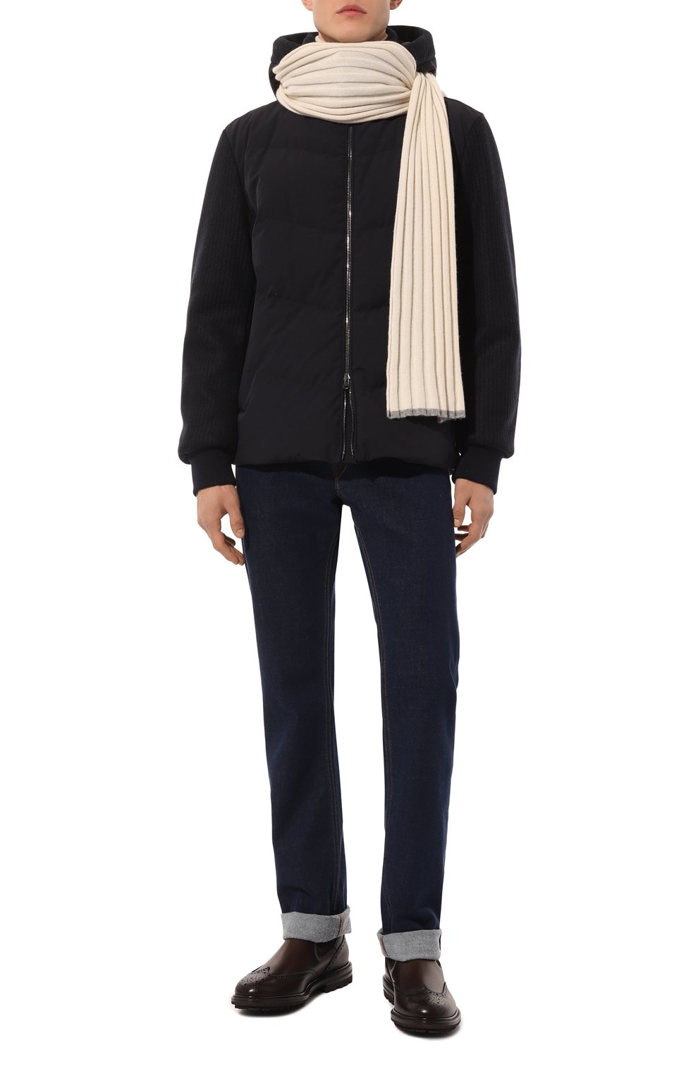 Кашемировый шарф BRUNELLO CUCINELLI, арт. M2240819, фото 3