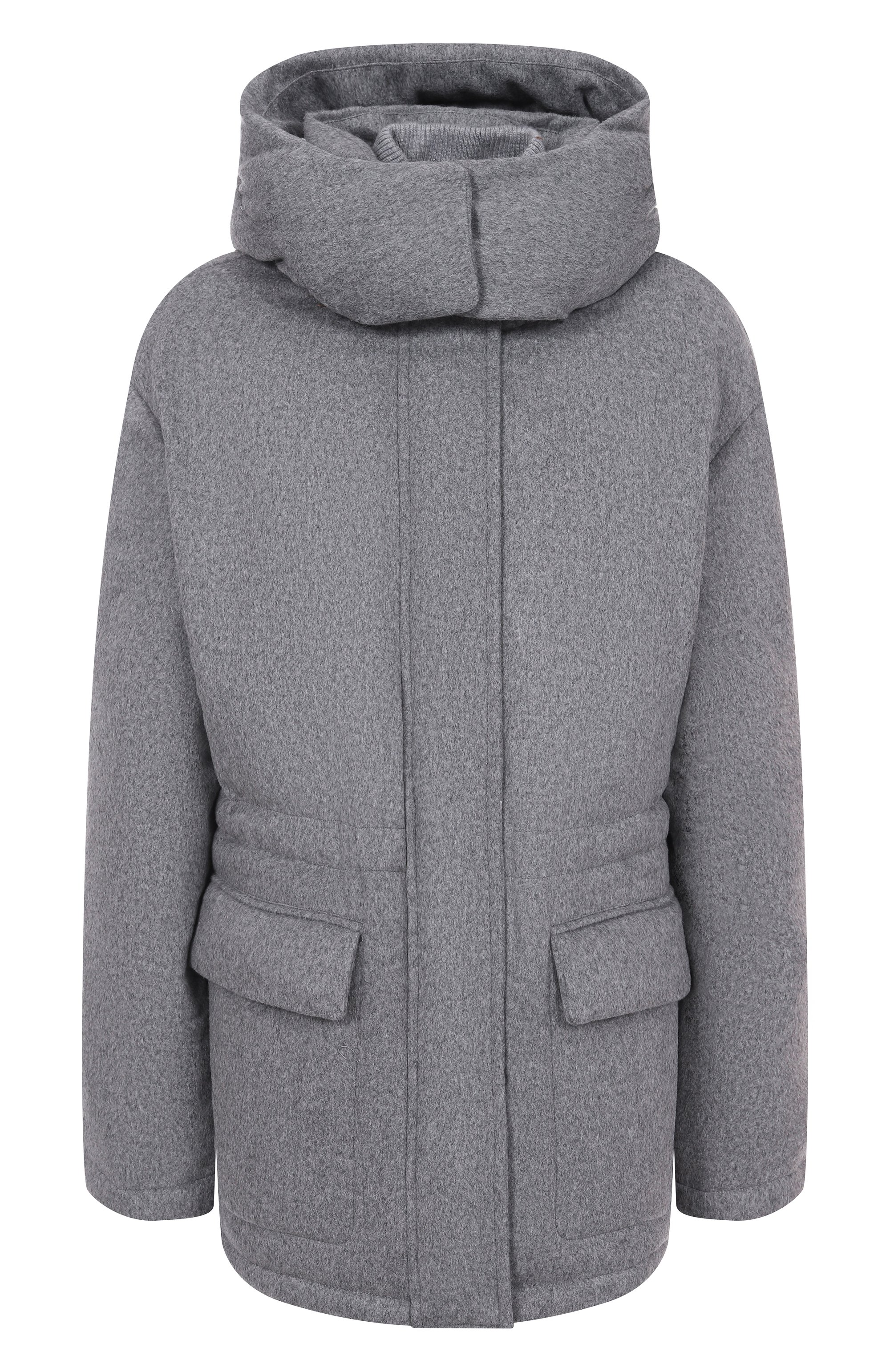 Шерстяной пуховик 12 STOREEZ, арт. 133410, фото 1