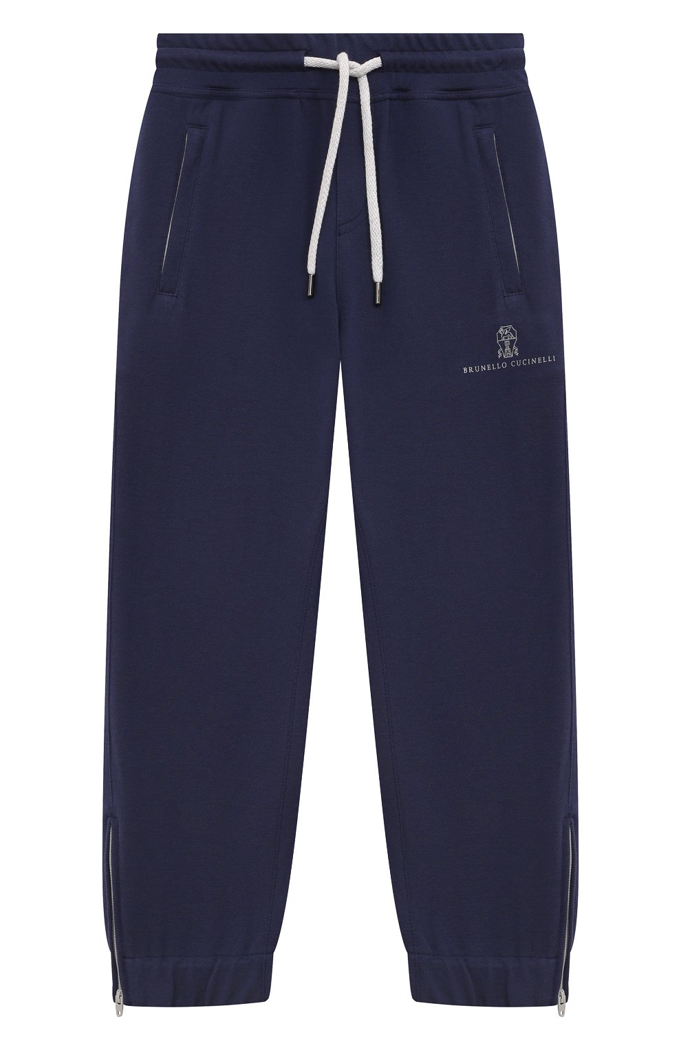 Хлопковые джоггеры BRUNELLO CUCINELLI, арт. BE854E345B, фото 1
