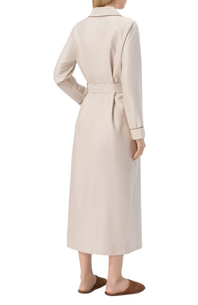 Хлопковый халат FRETTE, арт. 25109137 00F 00946, фото 4