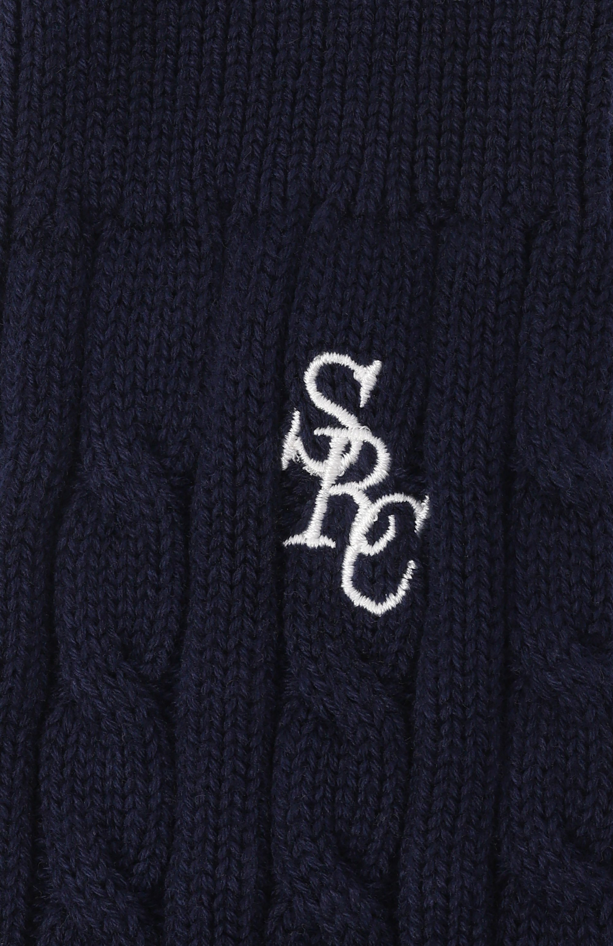 Хлопковые носки SPORTY AND RICH синего цвета по цене 6435 руб., арт. AC09676302BL106, фото 2 Хлопковые носки SPORTY AND RICH, арт. AC09676302BL106, фото 2