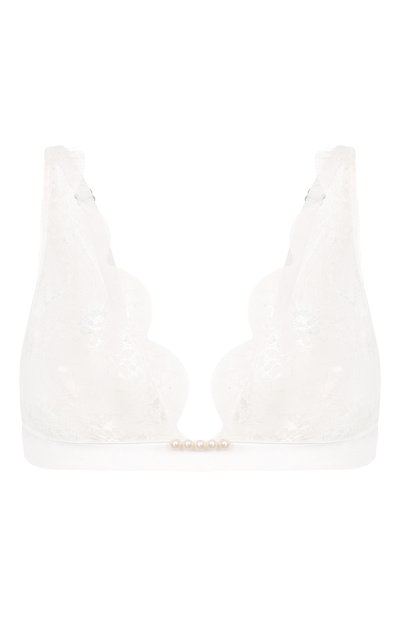 Женский шелковый бюстгальтер I.D. SARRIERI молочного цвета по цене 53550 руб., арт. J4008 | Фото 1 Женский шелковый бюстгальтер I.D. SARRIERI, арт. J4008